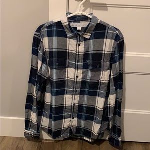 Old Navy Men’s Medium Blue Flannel